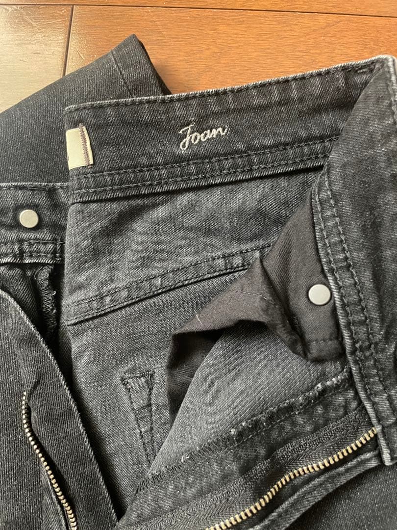 YANUK ルーズストレート JOAN 25 裾上げなし