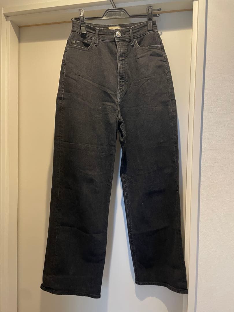 YANUK ルーズストレート JOAN 25 裾上げなし