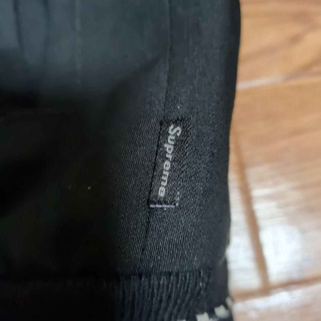 Supreme ジップアップジャケット 黒 ダイヤモンドパターン