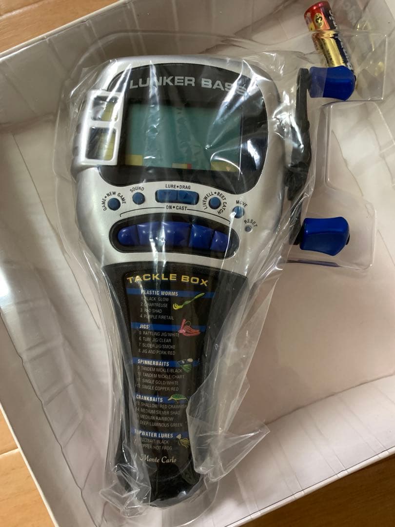 超激レア LUNKER BASS 釣魚遊戲機 完動品 MINT 90s 00s