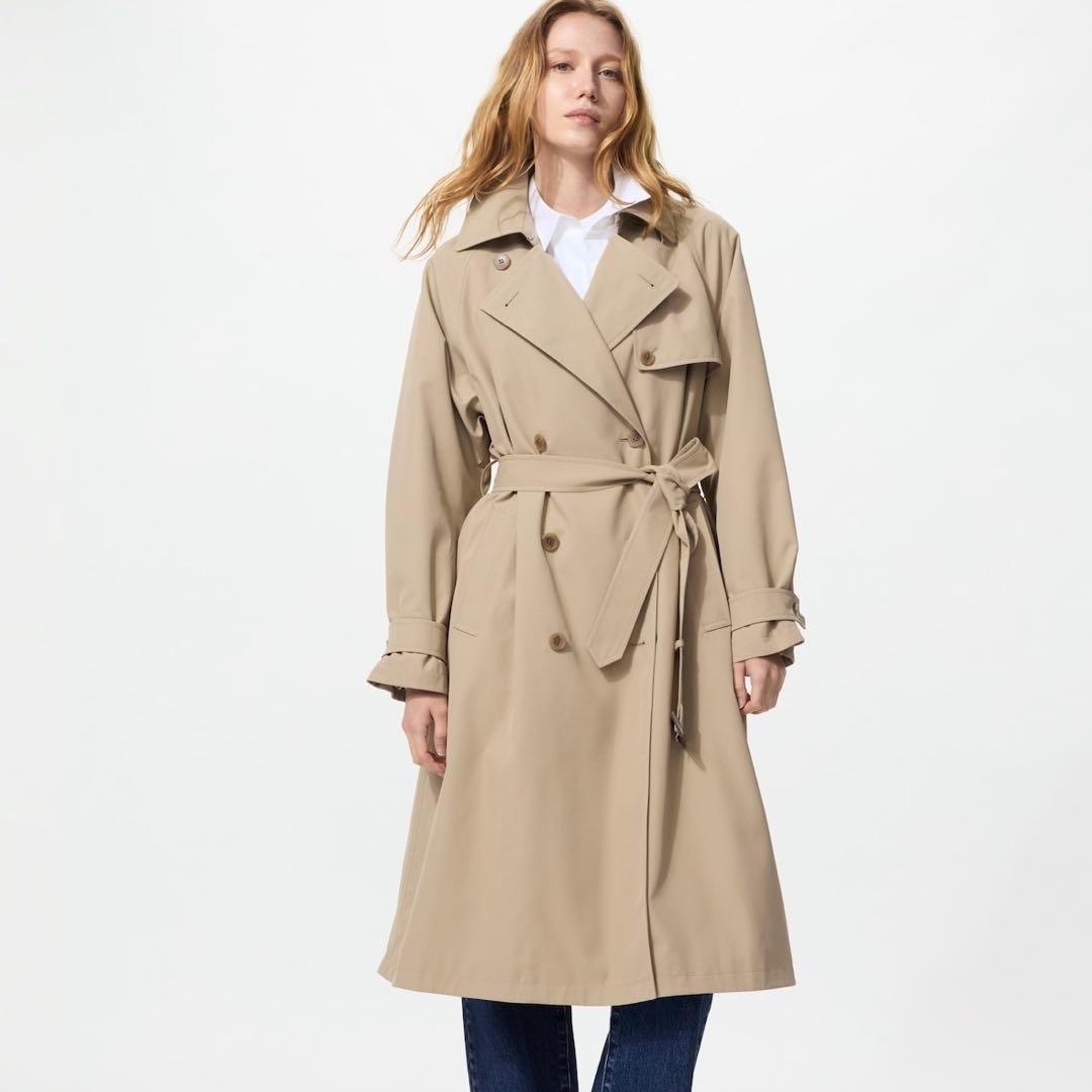ユニクロ　トレンチコート リラックスフィット　UNIQLO