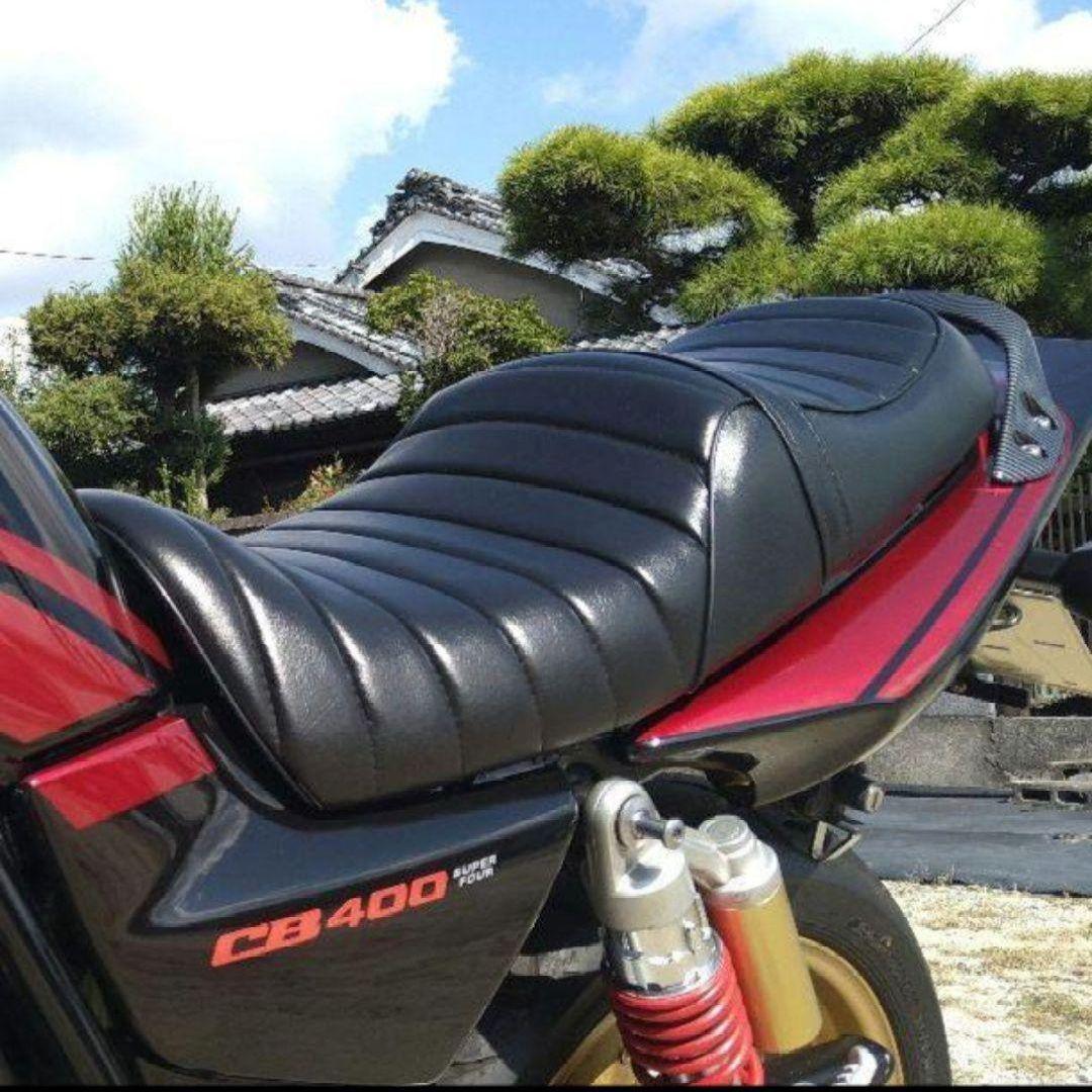 ホンダ　cb400sf　 高級レザータックロールシート　nc39 nc42