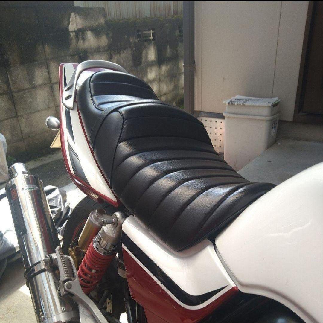 ホンダ　cb400sf　 高級レザータックロールシート　nc39 nc42