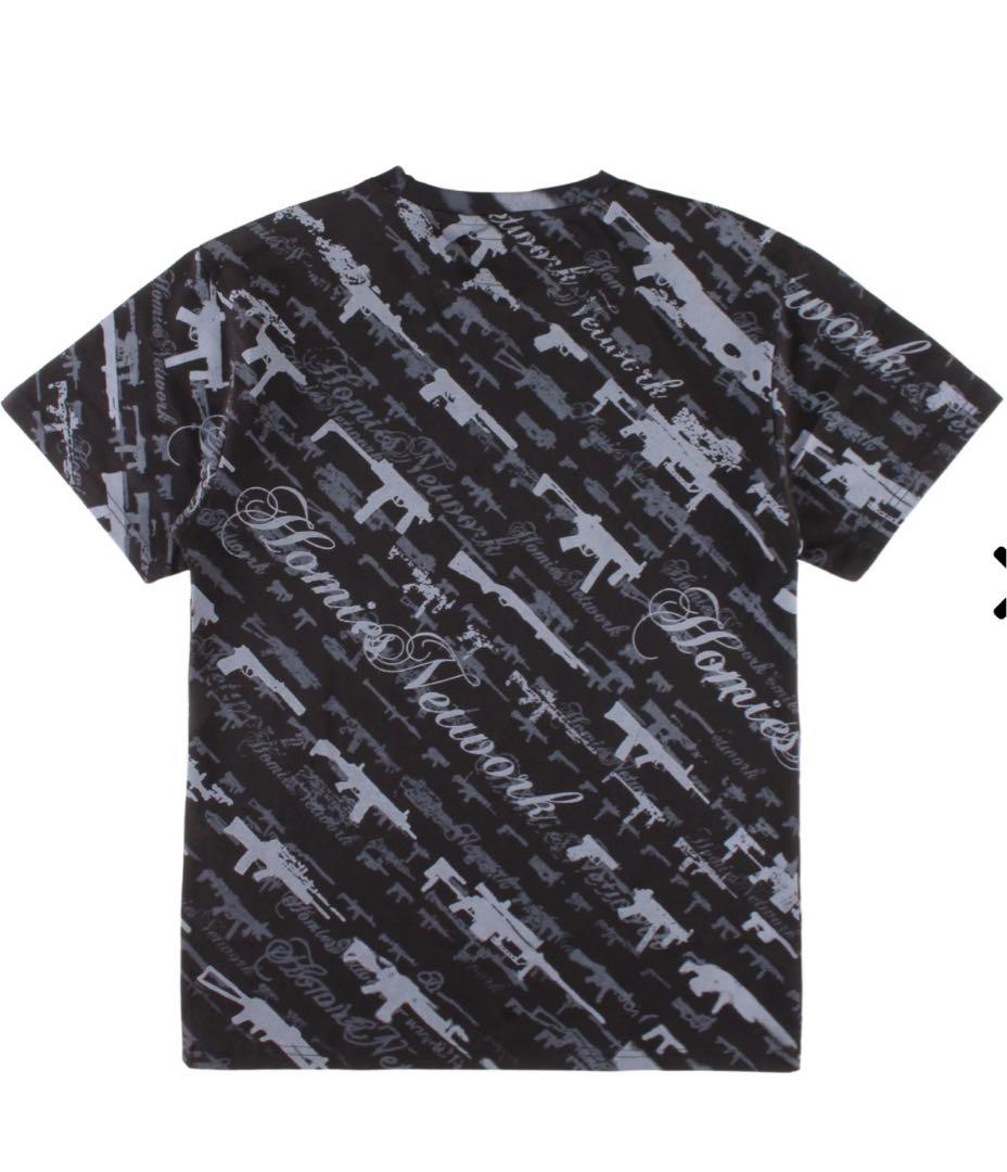 Homies Network GUN TEE AOP Mサイズ