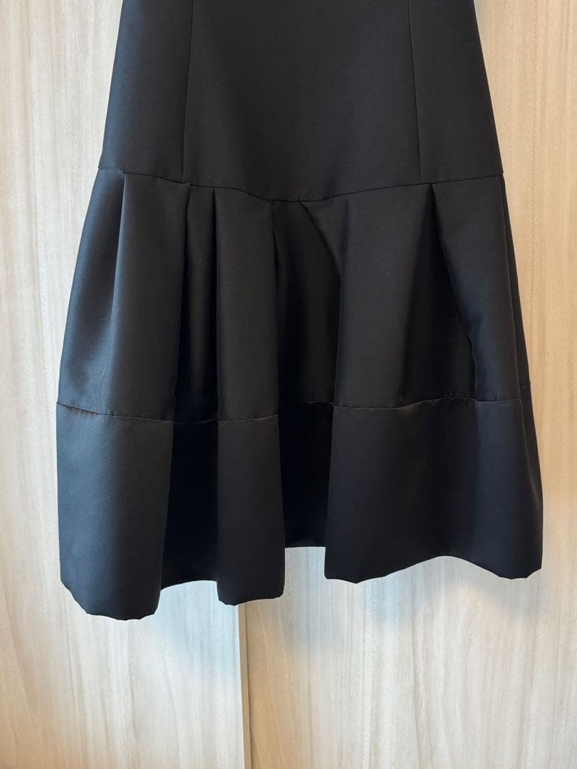 極美品 CELFORD フォーマルワンピース ノースリーブ 膝丈 ドレス 38
