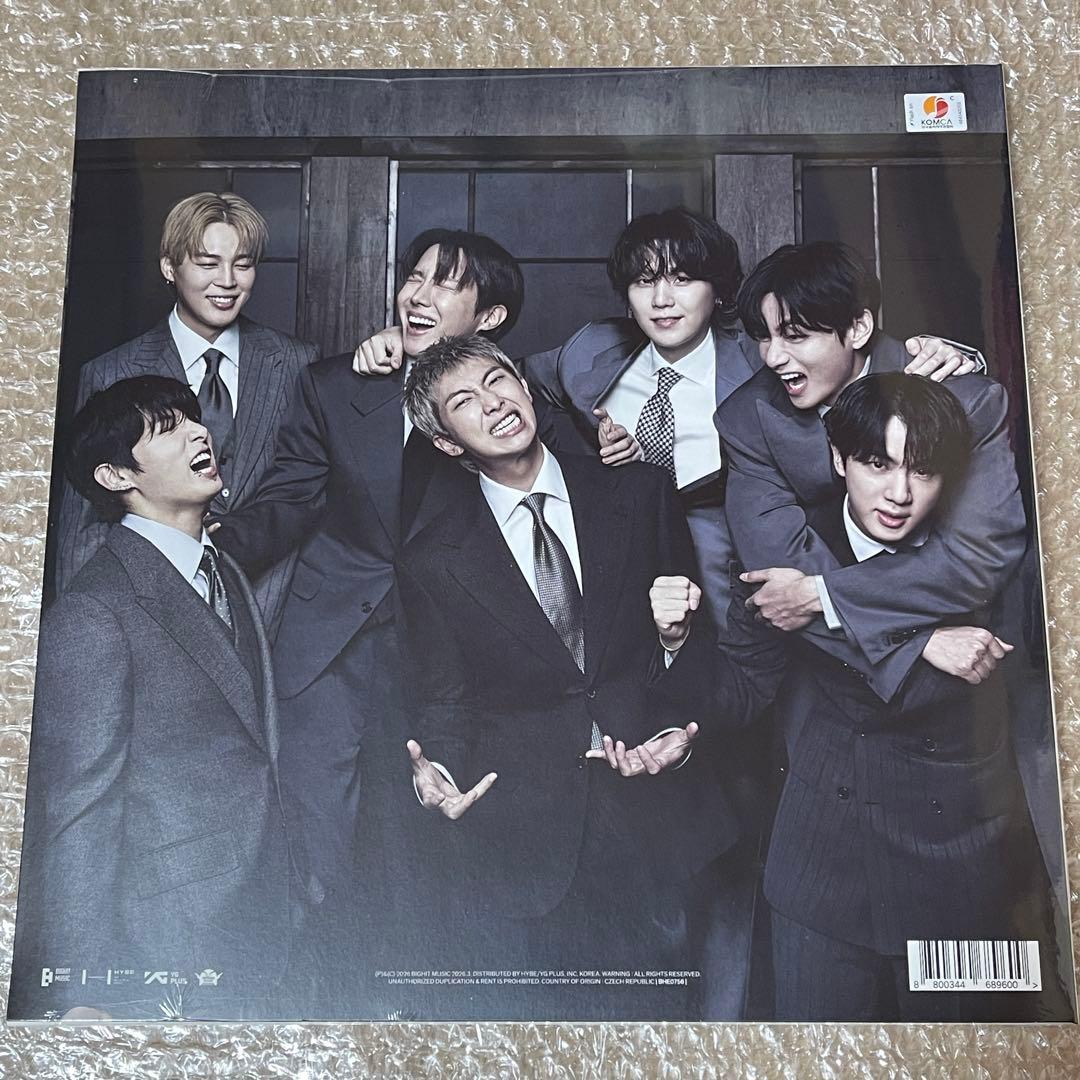 BTS ALBUM ARIRANG V Velvet Red Vinyl テテ