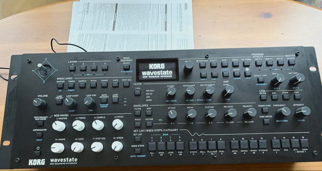 KORG シンセサイザー WAVESTATE MODULE