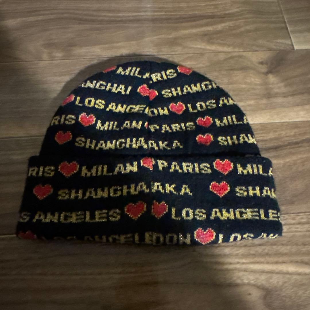 supreme ハート ビーニー