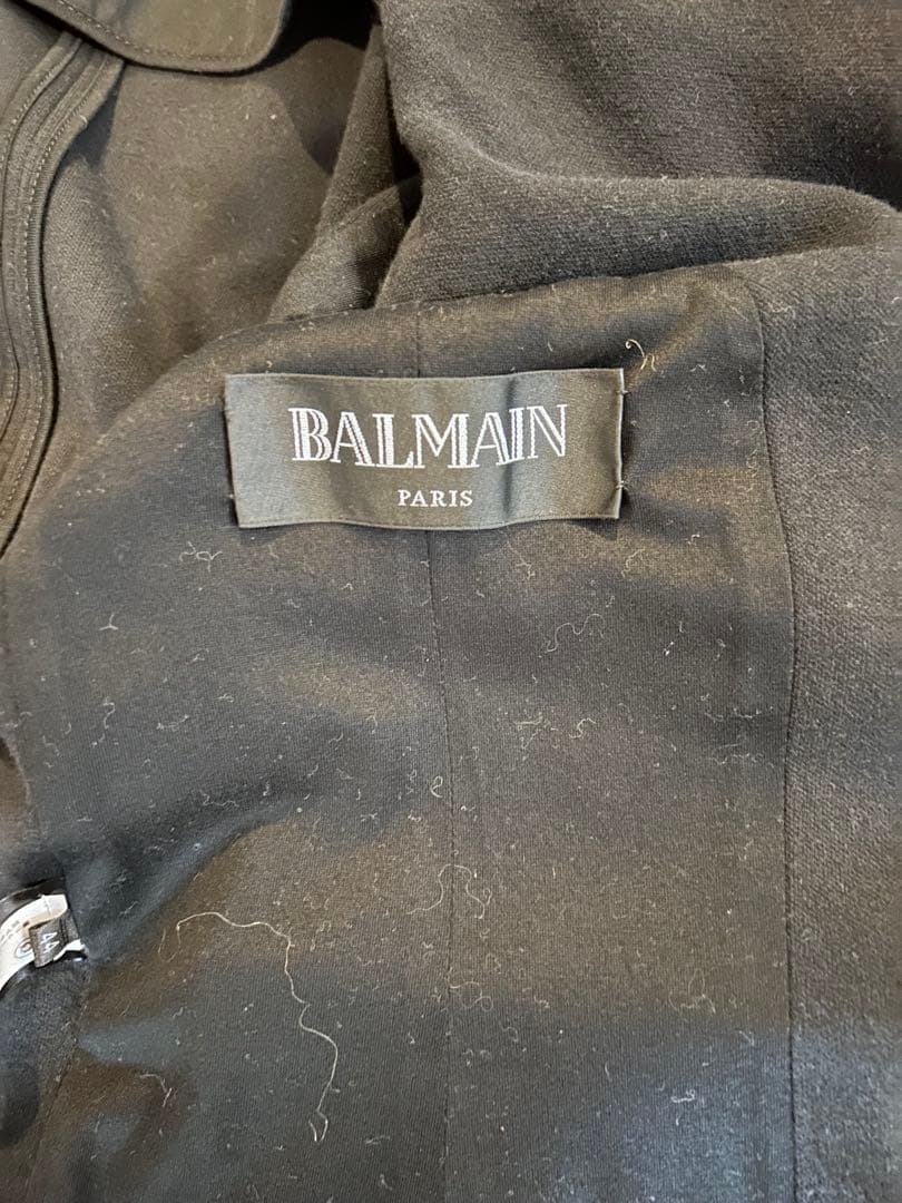 balmain 胸口ゴ　金ボタン　テーラードジャケット　44