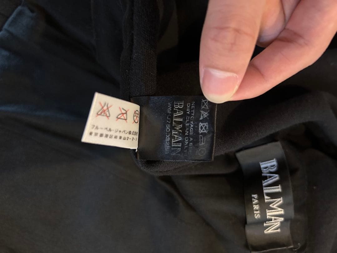balmain 胸口ゴ　金ボタン　テーラードジャケット　44