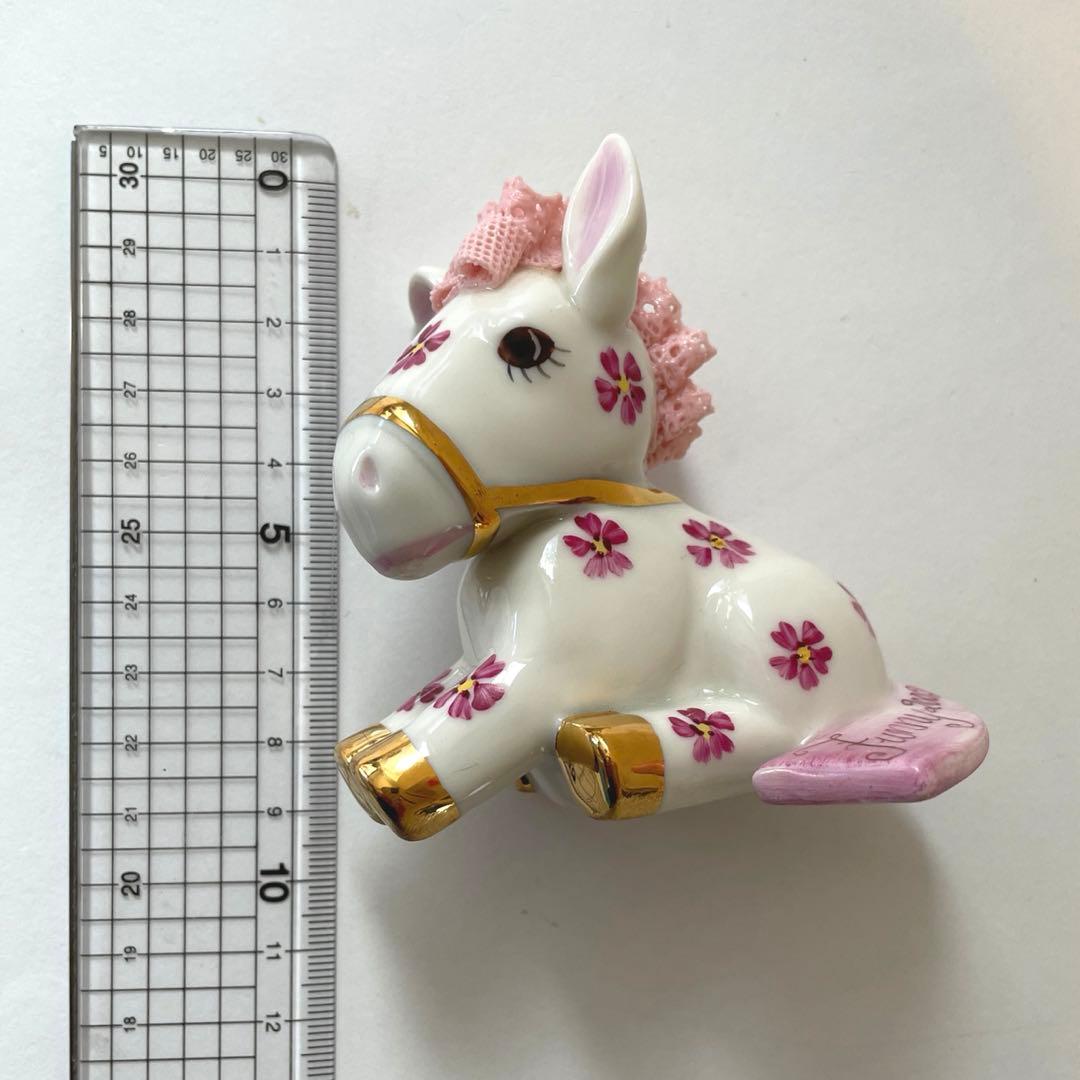 アイリッシュドレスデンIRISH DRESDEN ファニーホース　陶磁器　馬