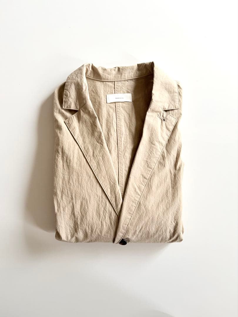 かぐれ【25SS】コットンシルクショップコートkagure