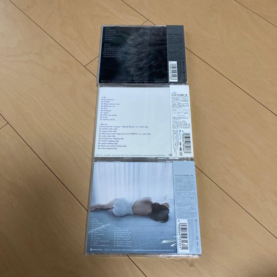 【即購入ok!!】浜崎あゆみ Blu-ray付アルバム3タイトルセット！！！