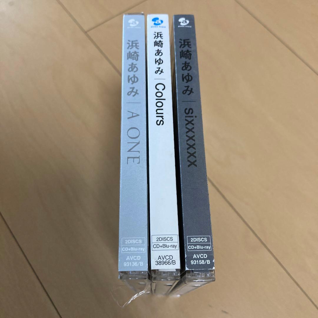 【即購入ok!!】浜崎あゆみ Blu-ray付アルバム3タイトルセット！！！