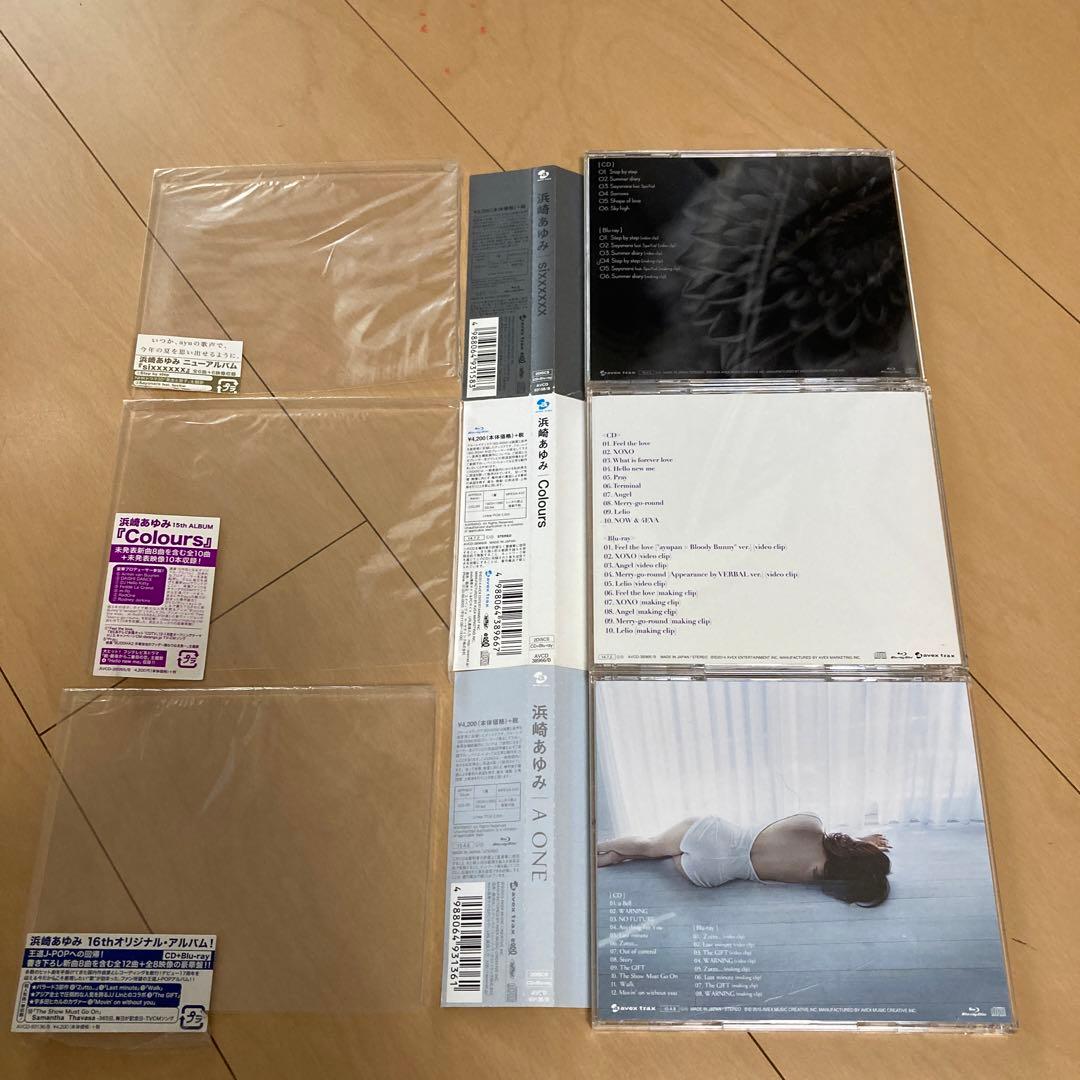 【即購入ok!!】浜崎あゆみ Blu-ray付アルバム3タイトルセット！！！