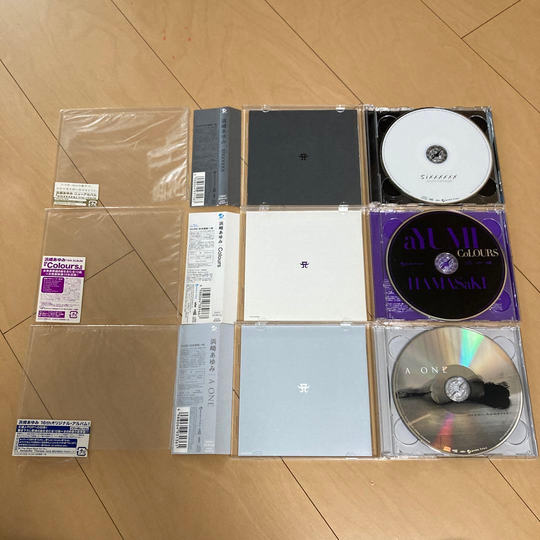 【即購入ok!!】浜崎あゆみ Blu-ray付アルバム3タイトルセット！！！