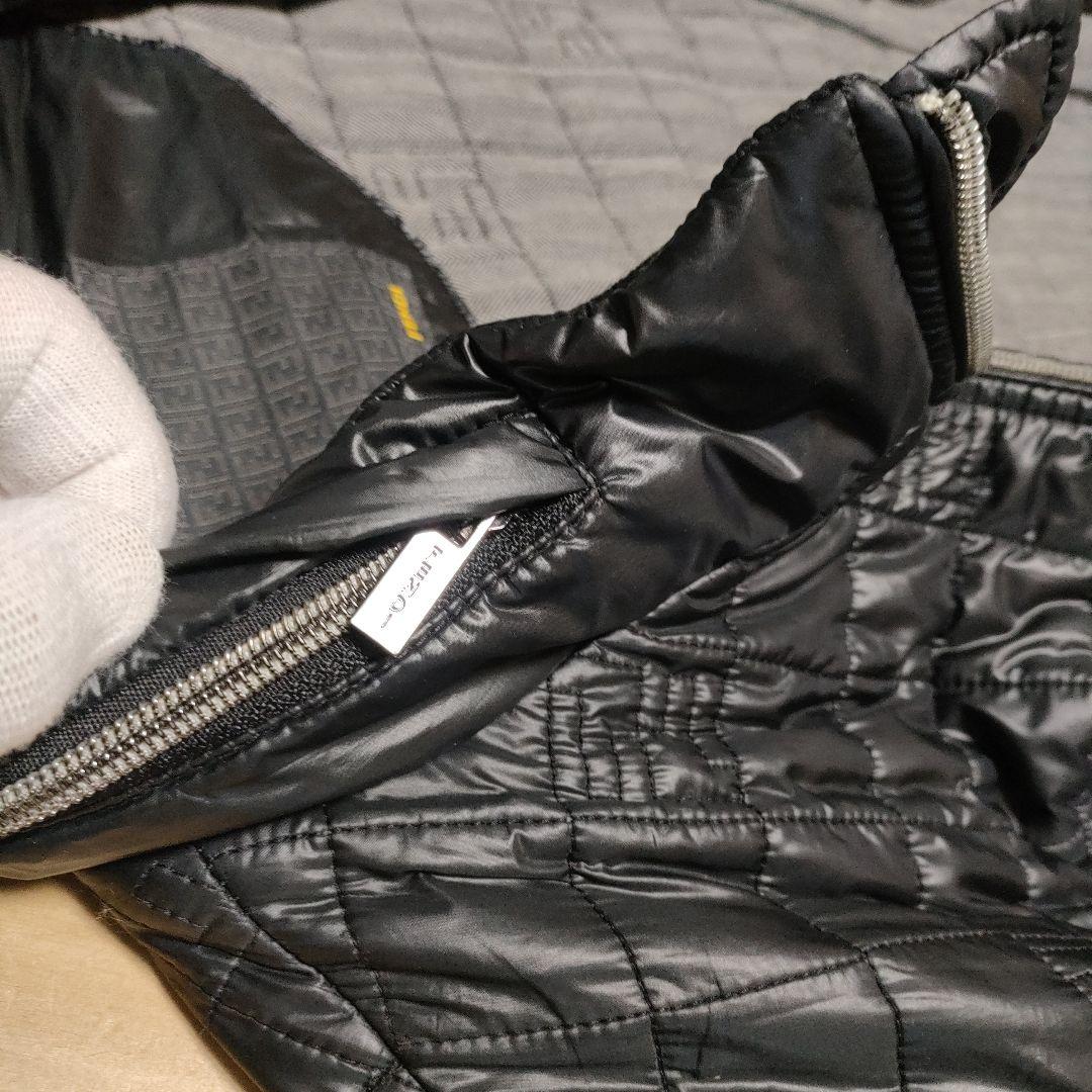 美品✨FENDI ズッカ柄中綿ジャケット　ブルゾン