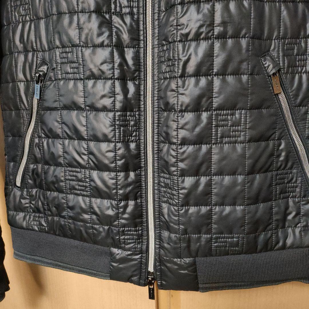 美品✨FENDI ズッカ柄中綿ジャケット　ブルゾン