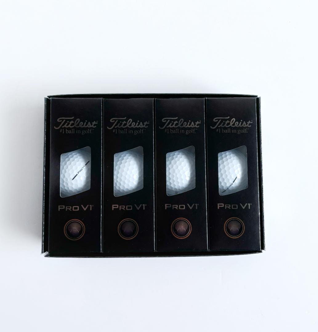 新品 タイトリスト PRO V1 2025年モデル ホワイト 2ダース 24球