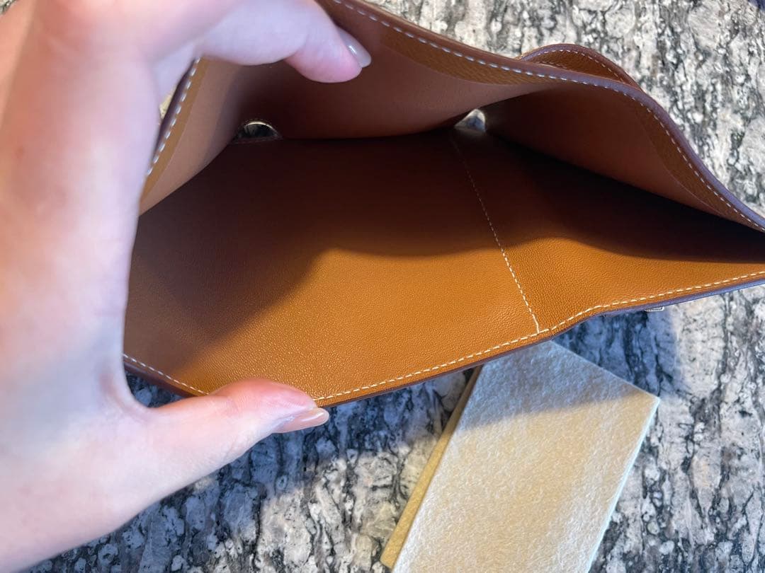 HERMES ベアンコンビネ　ゴールド
