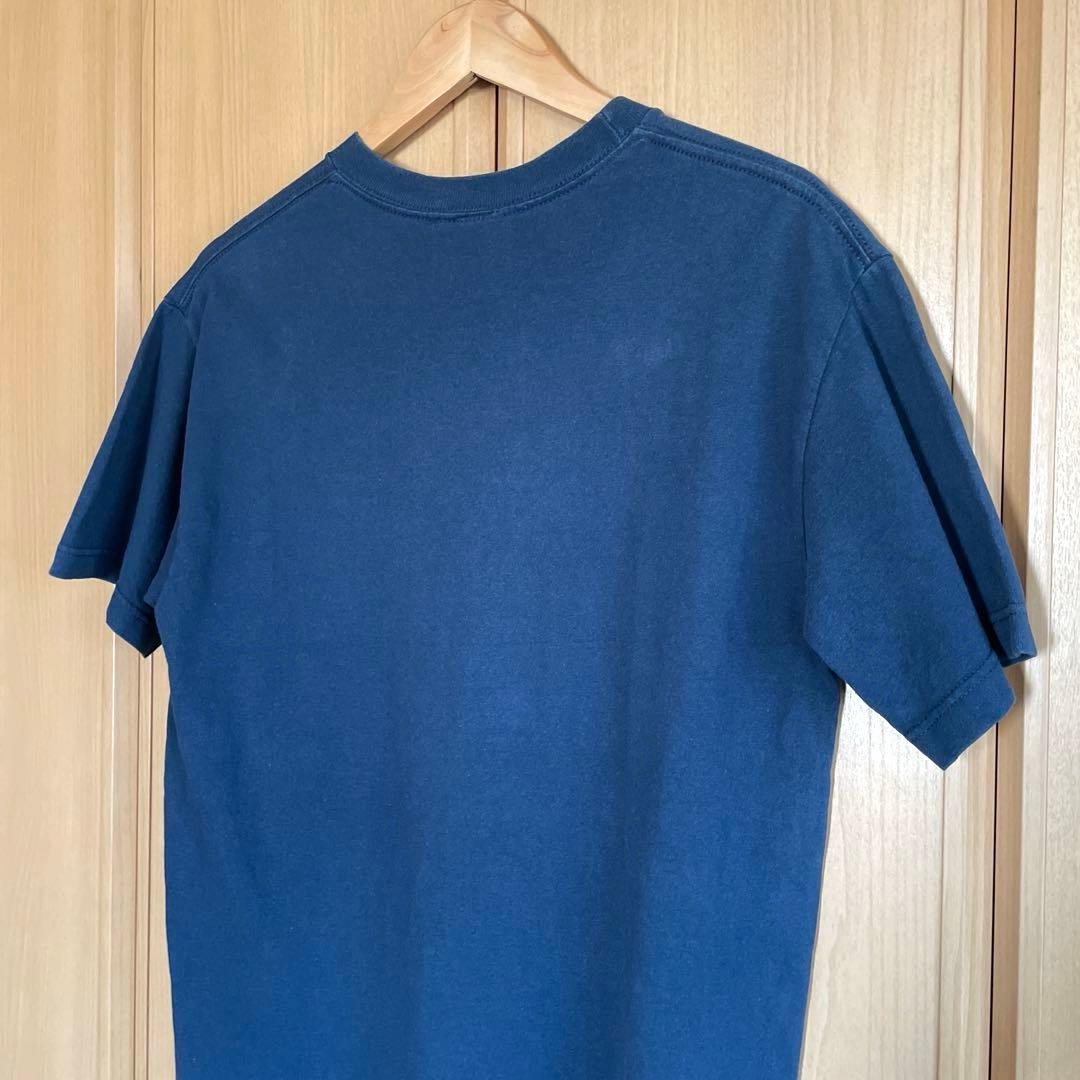HOOK-UPS オールドスケート Tシャツ ネイビー 古着 ヴィンテージ