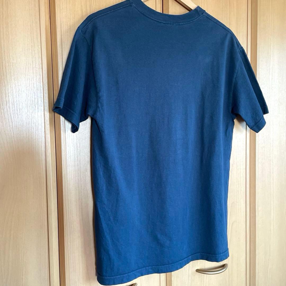 HOOK-UPS オールドスケート Tシャツ ネイビー 古着 ヴィンテージ