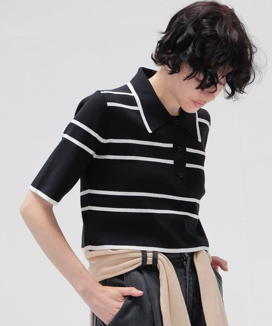 DRESSLAVE ドレスレイブ 2pitch border POLO