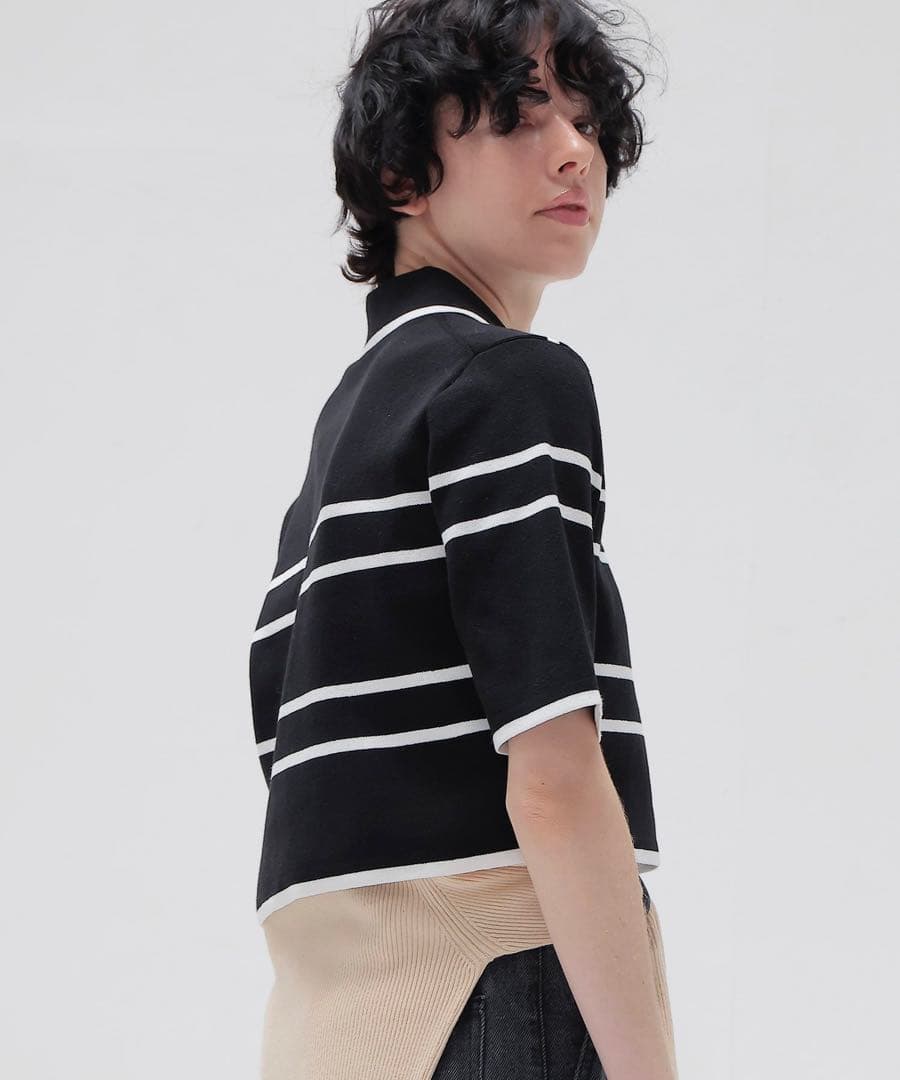 DRESSLAVE ドレスレイブ 2pitch border POLO