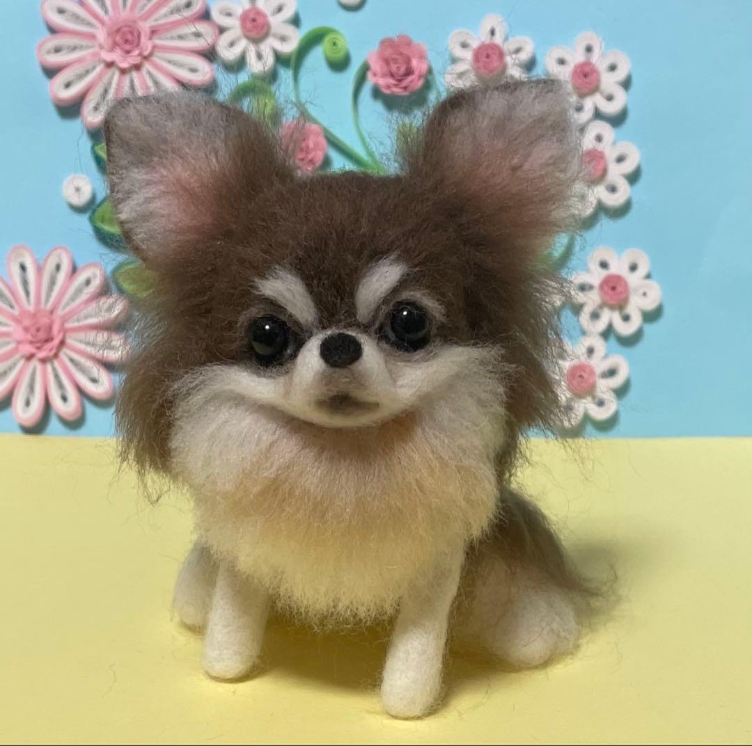 羊毛フェルト　チワワ