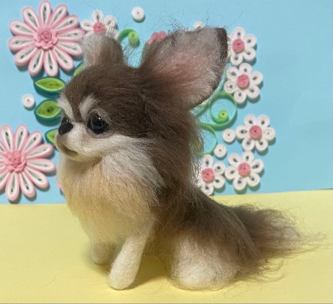 羊毛フェルト　チワワ