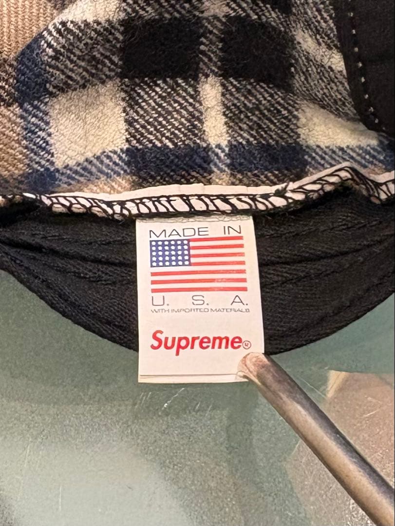 最終価格Supreme x Lochcarron タータンチェックキャップ
