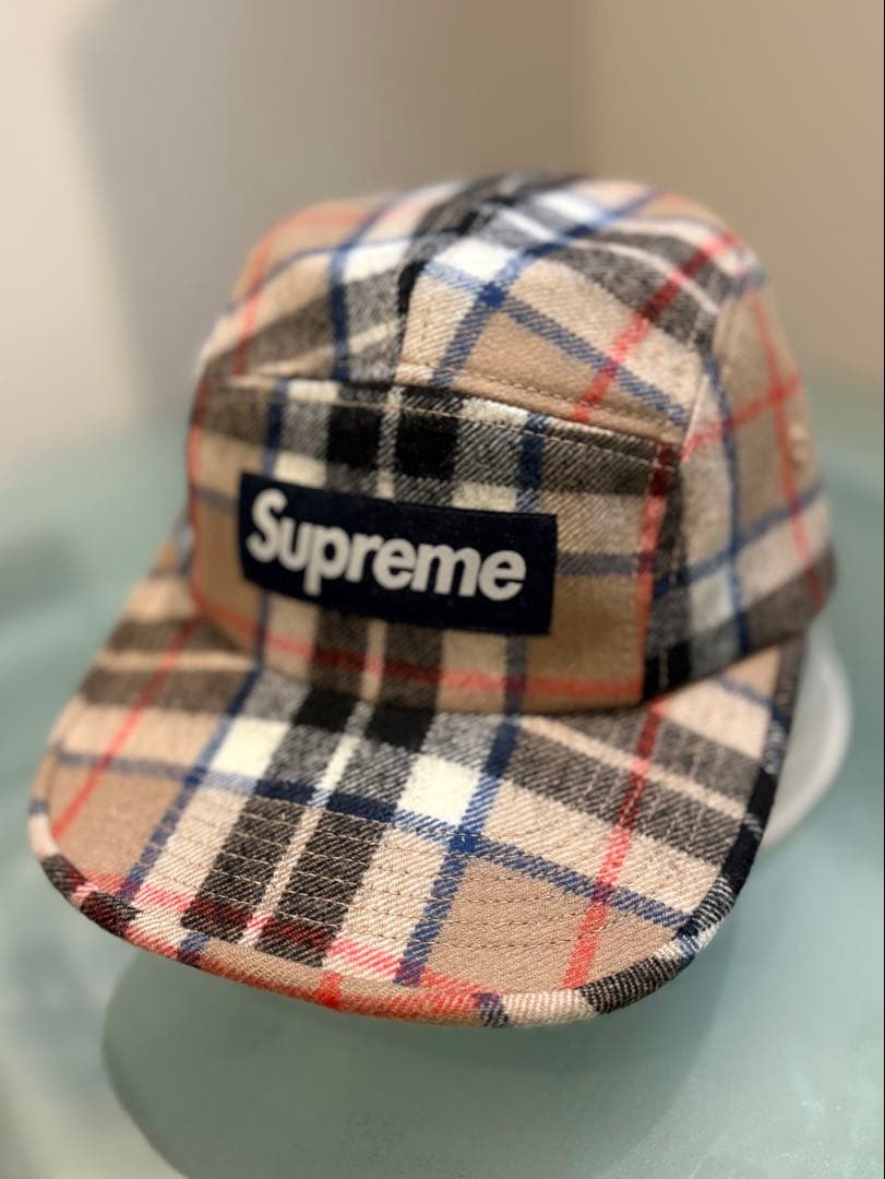 最終価格Supreme x Lochcarron タータンチェックキャップ