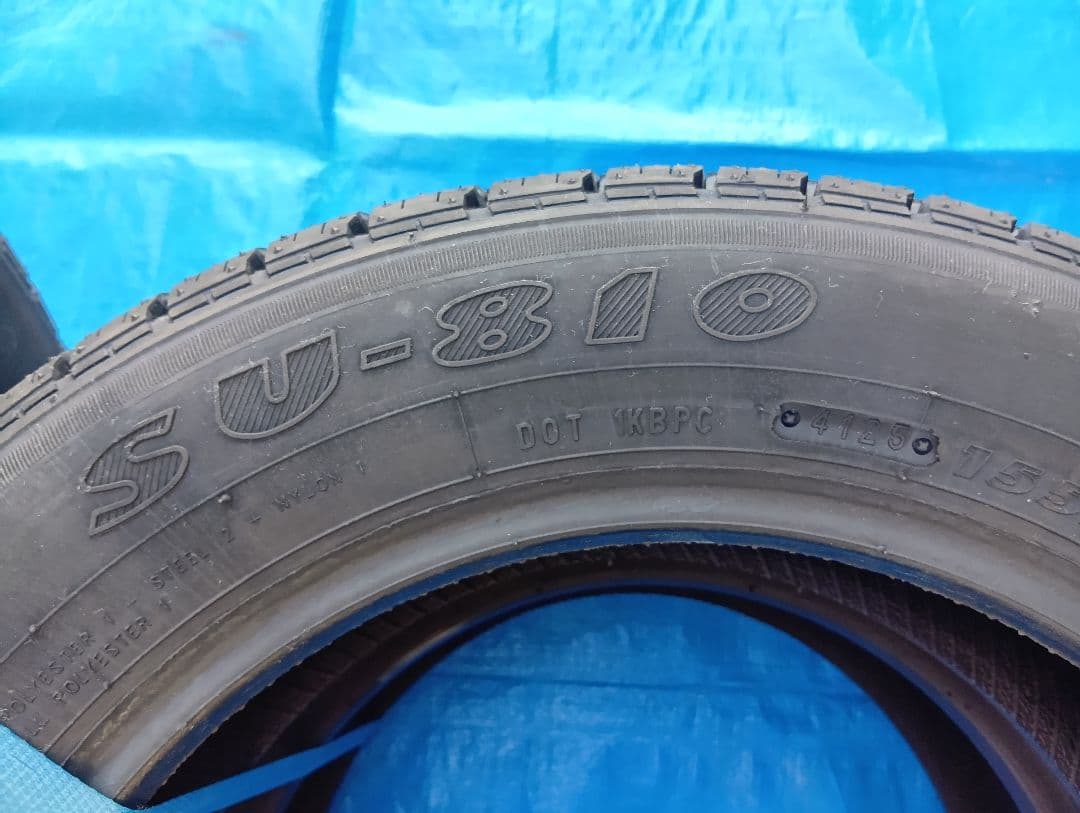 155/65R13、MAXTREK・SU810、新品ノーマルタイヤ4本、送料込み