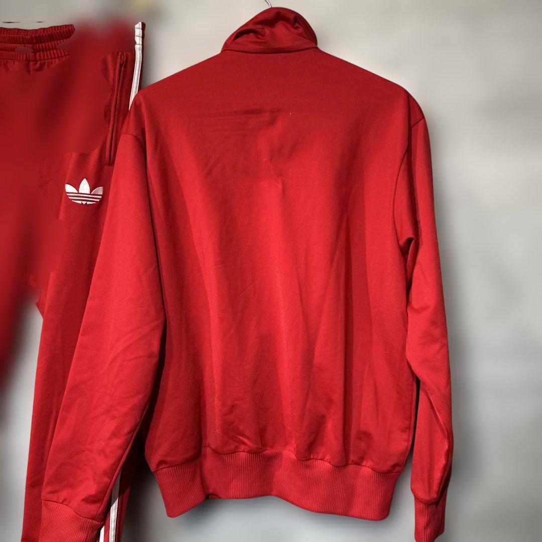 adidas ファイヤーバード　セットアップ　レッド　トラックジャケット　M