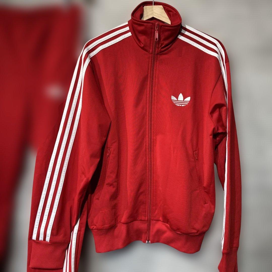 adidas ファイヤーバード　セットアップ　レッド　トラックジャケット　M
