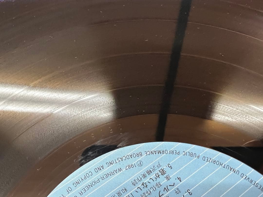 少年隊 TIME-19 レコード LP L-12618完品ステッカー付1987年