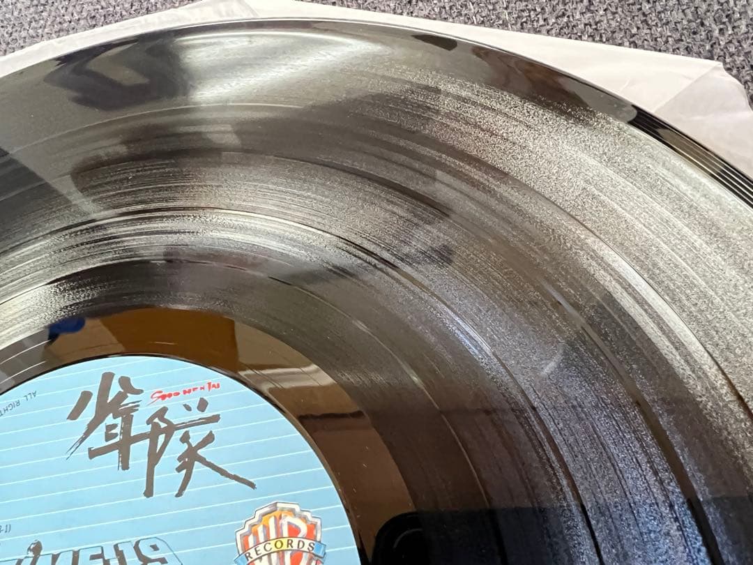 少年隊 TIME-19 レコード LP L-12618完品ステッカー付1987年