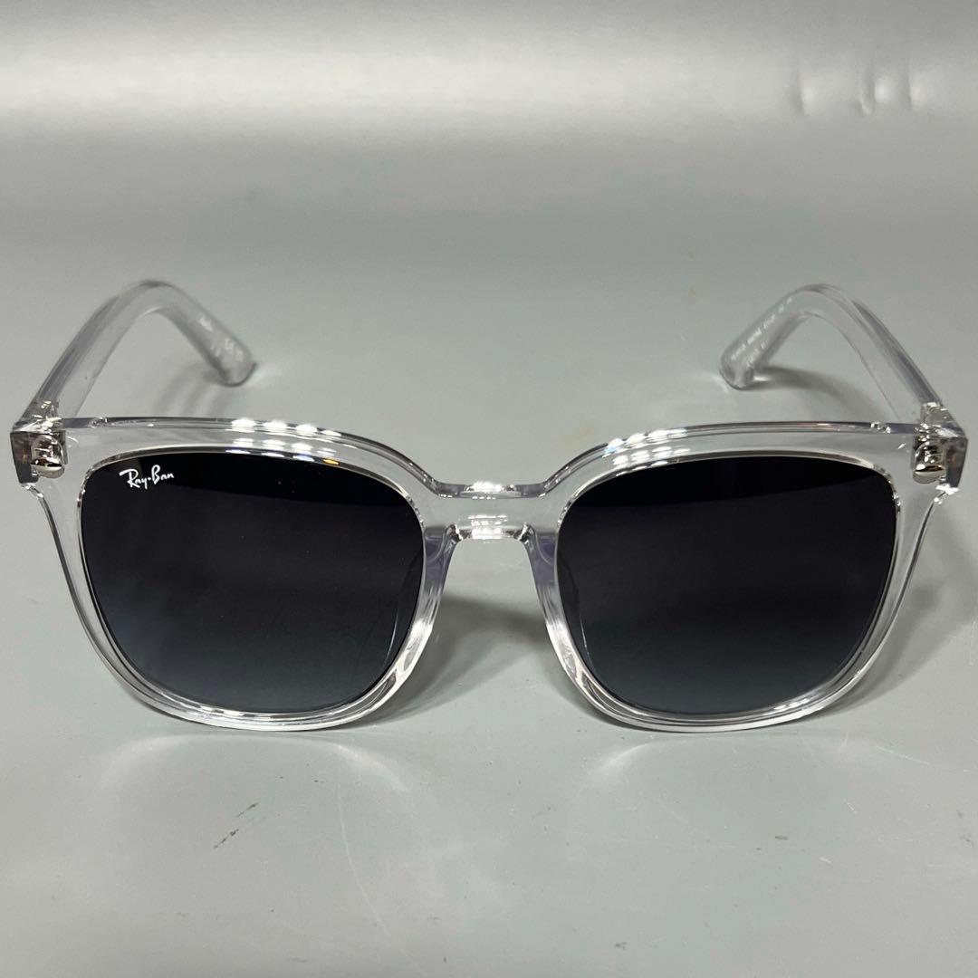 Ray-Ban　レイバン　RB4401D　クリア　ケース、クロス付き