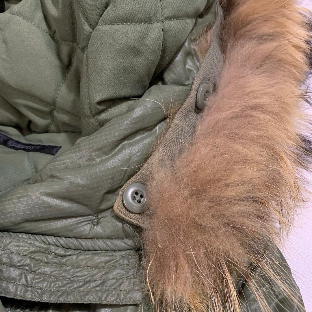 【レア】MOUSSY N-2B フライトジャケット メタルボタン カーキ 短丈