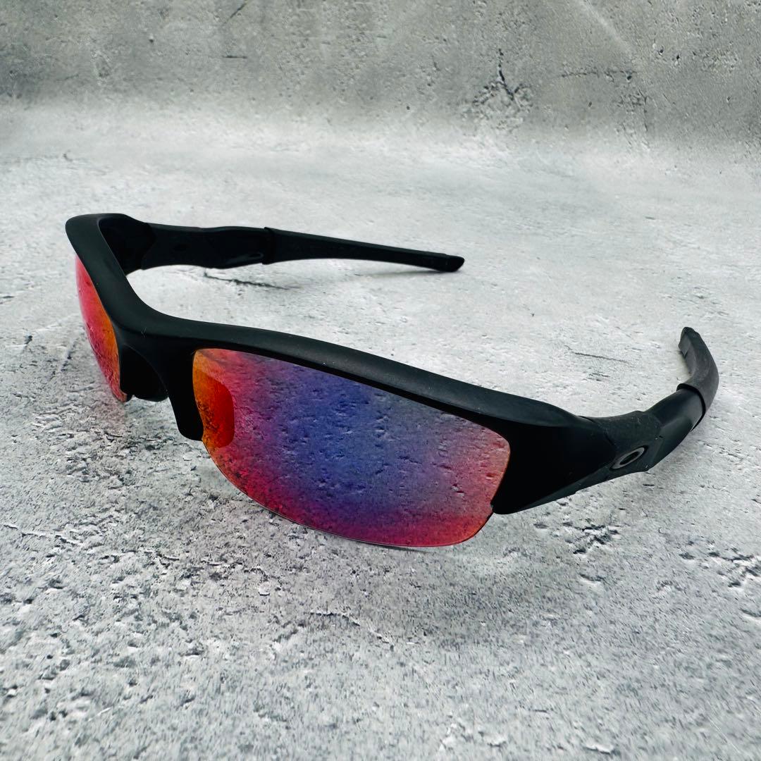 Oakleyオークリースポーツサングラス FLAK JACKET ケース付き