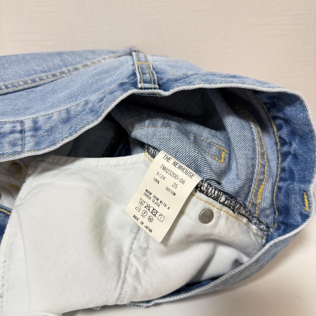 新品 ザ ニューハウス TNH BERKELEY JEAN デニム 25