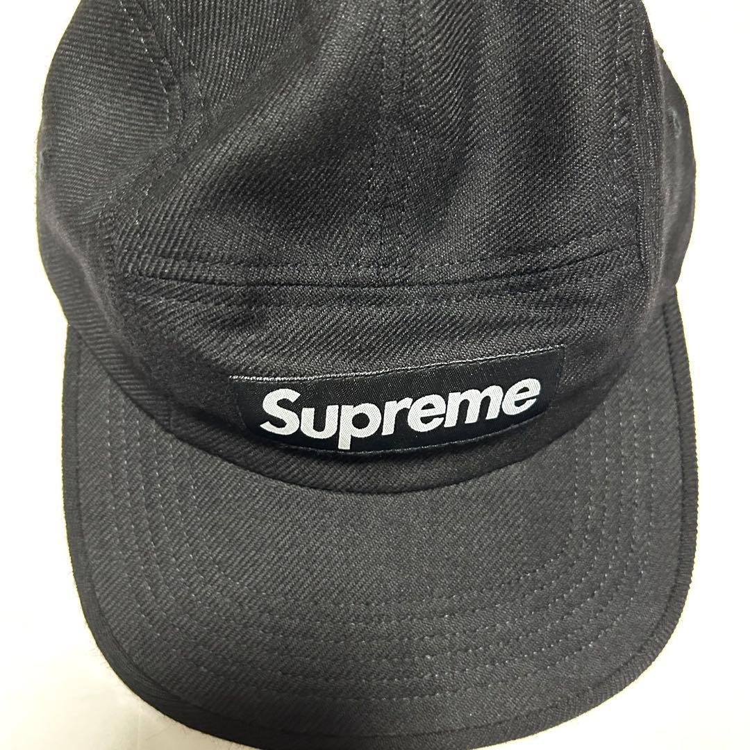 Supreme Lochcarron Camp Cap black シュプリーム