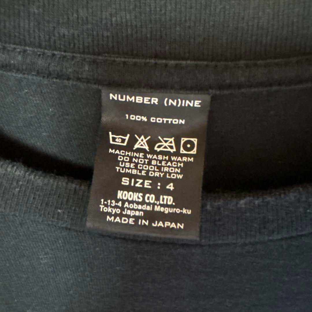 貴重　NUMBER (N)INE ローリングストーンズ　ロゴTシャツ サイズ4