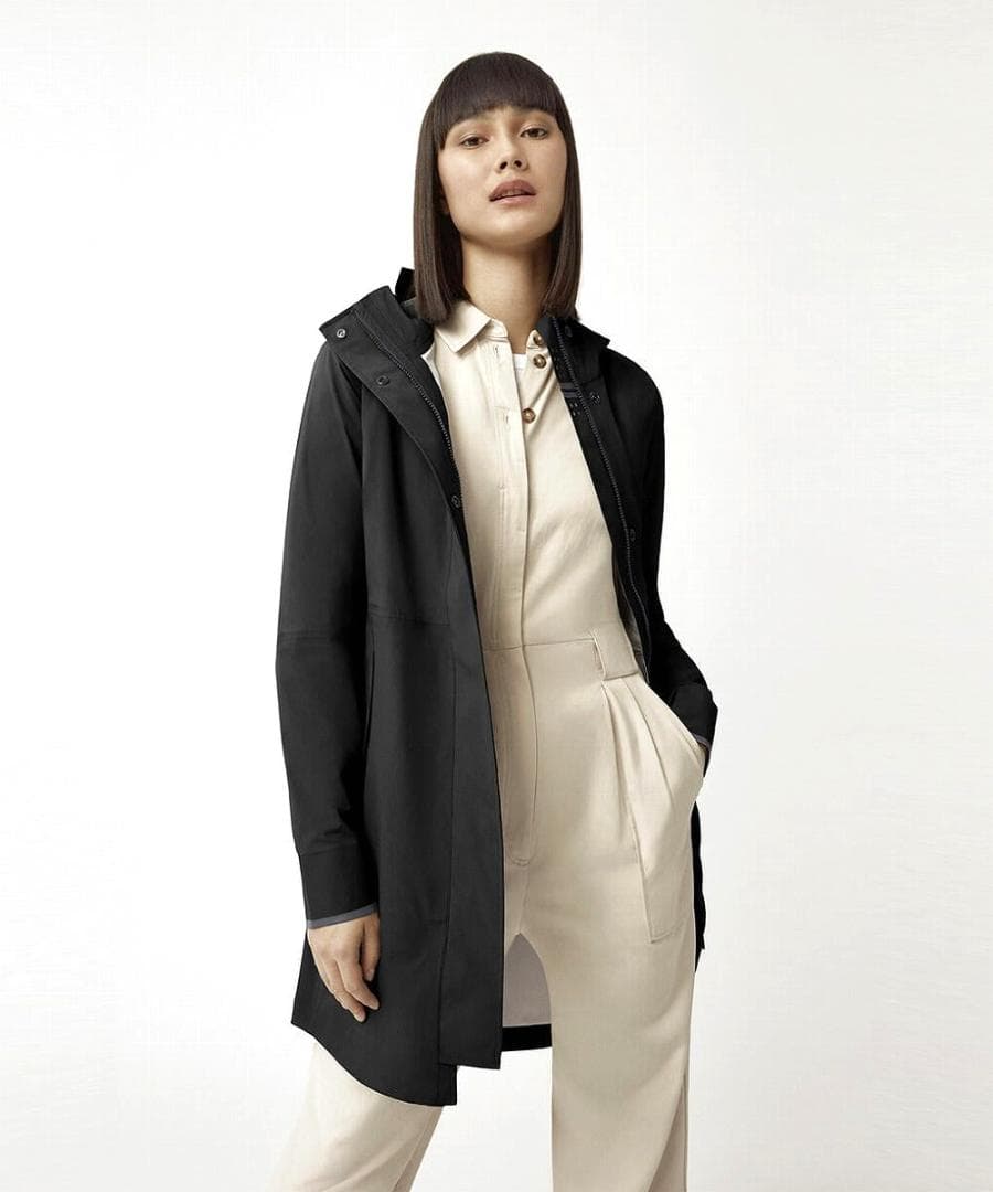 S カナダグース SALIDA JACKET 黒 サリダ ジャケット コート