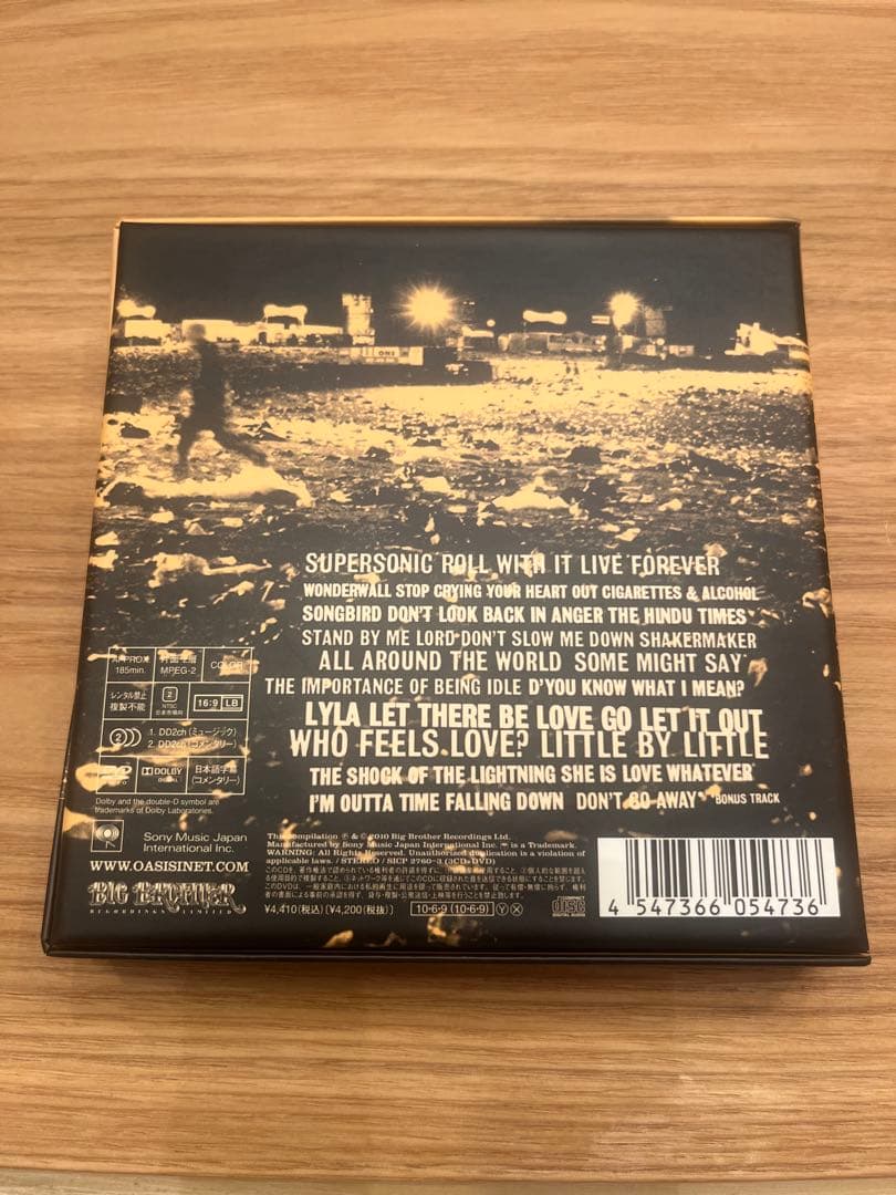 【初回限定生産版・美品】Oasis TIME FLIES... CD(DVD付)