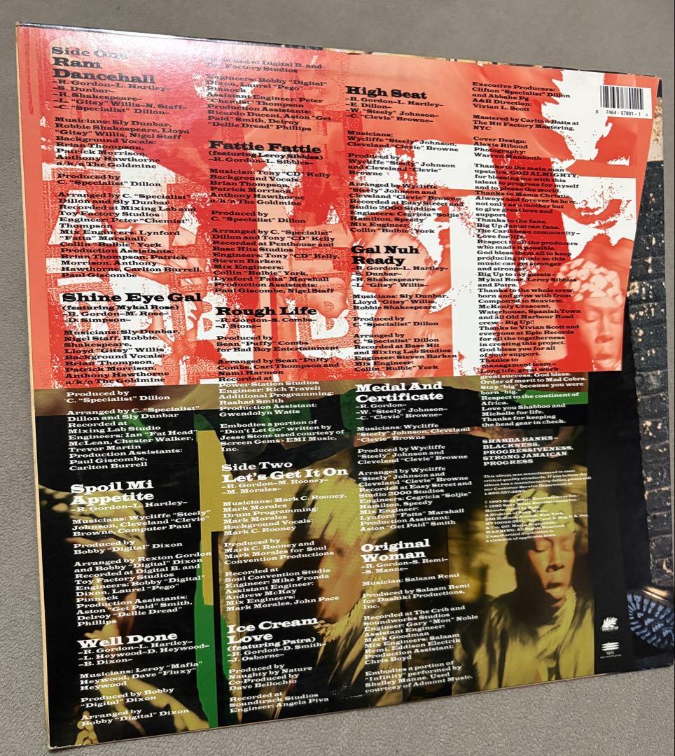 Shabba Ranks レコード5枚セット