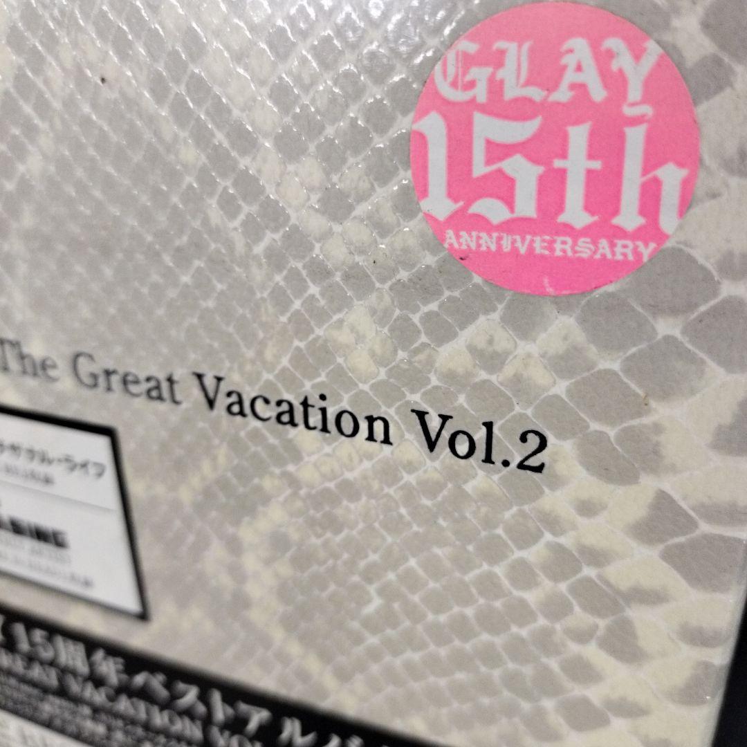初回限定【未開封】GLAYThe GreatVacationVol.2 15周年