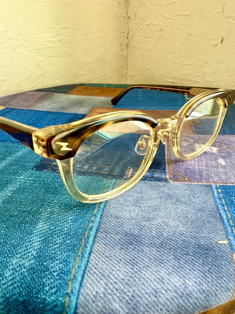 NSH Clearレンズ/2tone Vintage フレーム