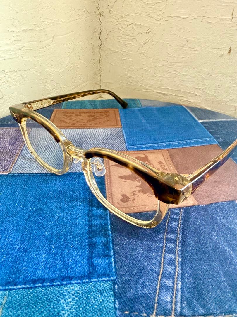 NSH Clearレンズ/2tone Vintage フレーム