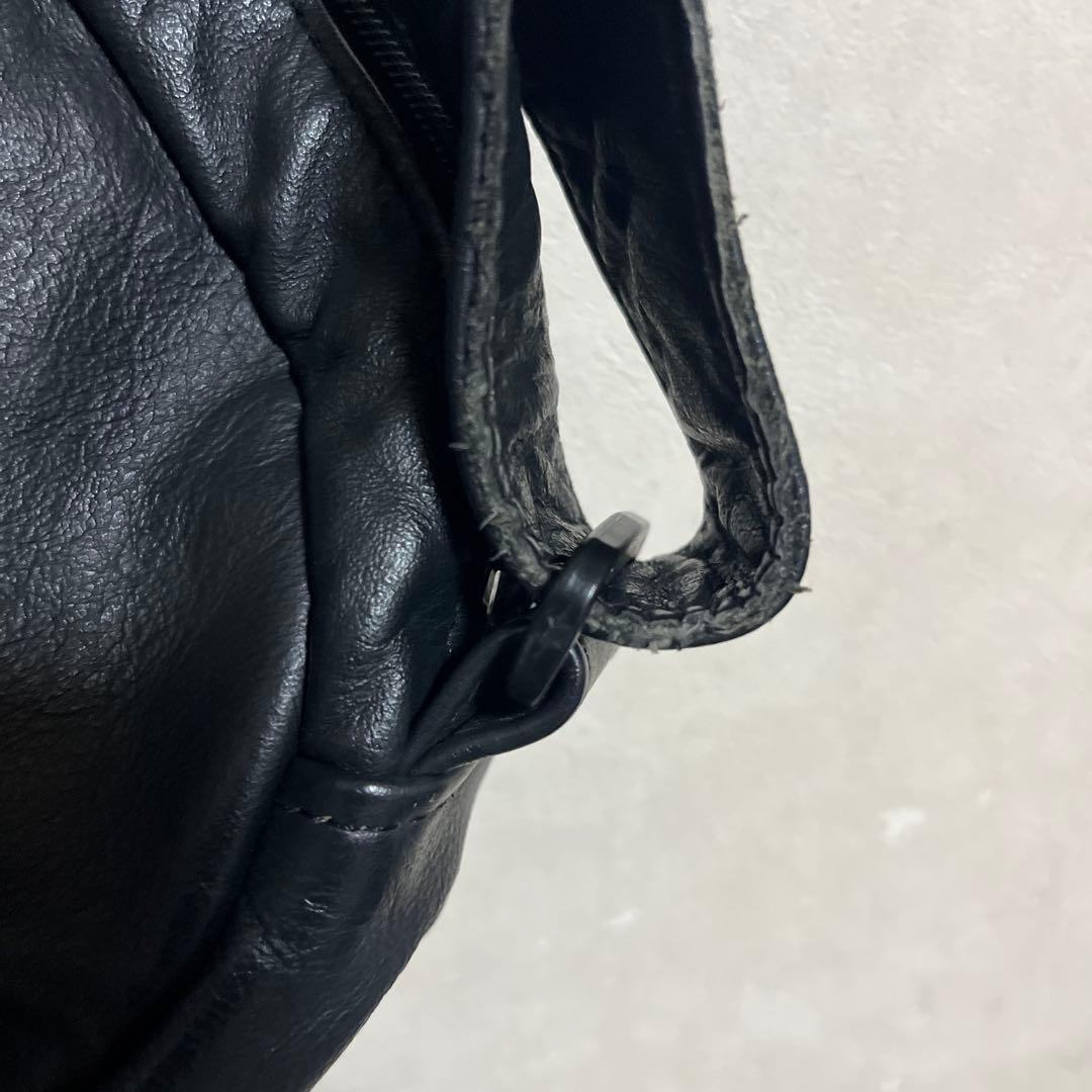 【ビンテージ】【Healthy Back Bag】アメリバッグ黒【オールレザー】